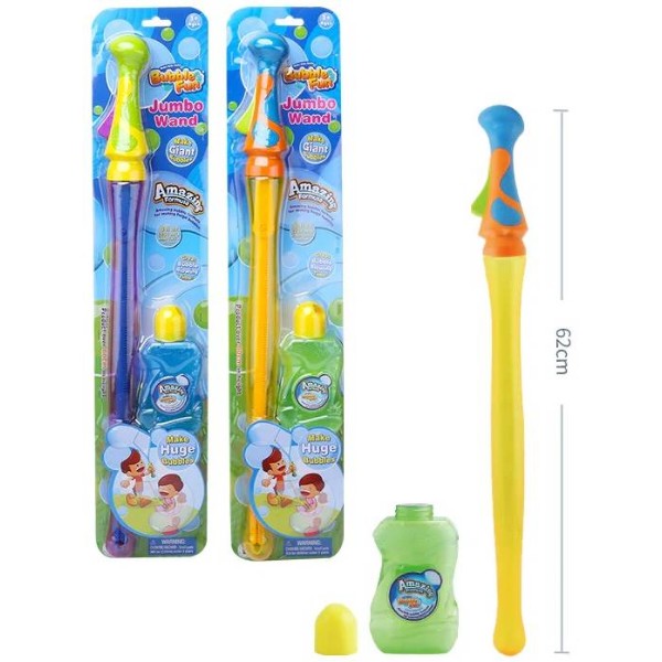 Фото - Мыльные пузыри Bubble Fun гигантская палочка в ассортименте (DHOBB10345)