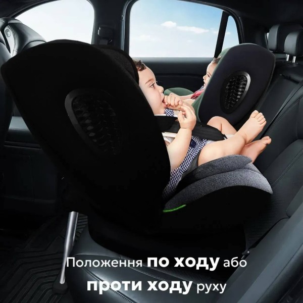 Фото - Автокресло Bugs Aera 360 - Iron Grey (569)