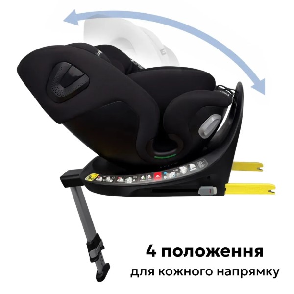 Фото - Автокресло Bugs Axis 360 - Graphite Black (4823056520058)