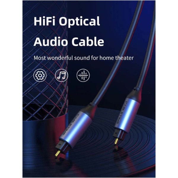 Фото - Кабель оптический Cabletime Toslink (M) - Toslink (M), 3 м (CF30N)