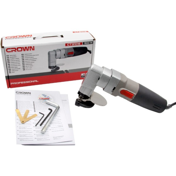 Фото - Ножницы по металлу Crown CT31016
