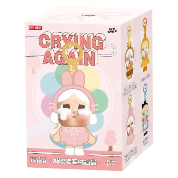 Фото - Коллекционная мягкая игрушка Pop Mart Crybaby Crying Again (CBCAP-01)