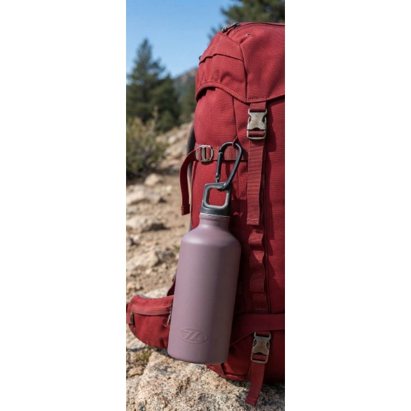 Фото - Бутылка для воды Highlander Alu Bottle Mauve Single 500 мл (CP200-MA-SGL)