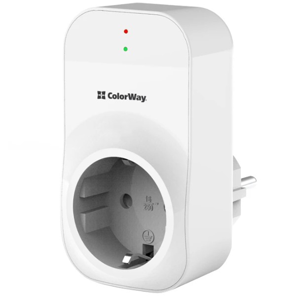 Фото - Автомат защиты от всплесков напряжения Colorway 16A/3680W 165V/260V LED1 White (CW-VR16-03L) Фото - Автомат защиты от всплесков напряжения Colorway 16A/3680W 165V/260V LED1 White (CW-VR16-03L)