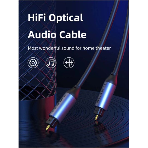 Фото - Кабель оптический Cabletime Toslink (M) - Toslink (M), 1 м (CF30H)