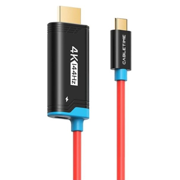 Фото - Кабель Cabletime USB-C - HDMI PD100W 2 м (CC26L)