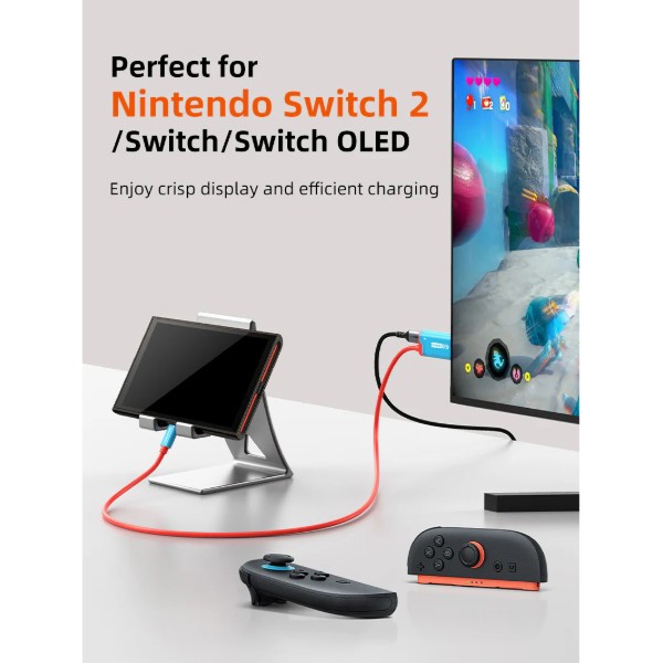 Фото - Кабель Cabletime USB-C - HDMI PD100W 2 м (CC26L)