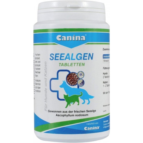 Фото - Витаминно-минеральный комплекс для собак Canina Seealgentabletten 225 г 220 табл. морск.водоросли (4027565130504)