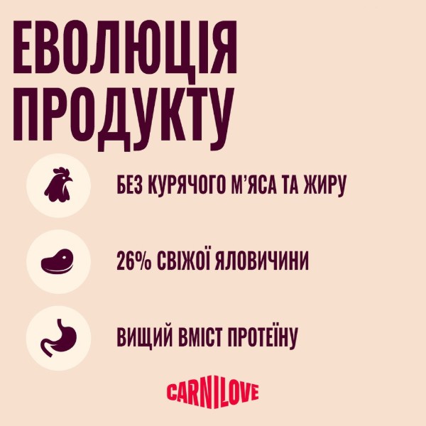 Фото - Сухой корм для кошек Carnilove Active Beef & Venison Sterilised для стерилизованных говядина и оленина 400 г (8595602581672)