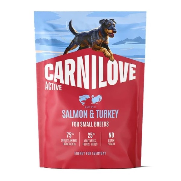 Фото - Сухой корм для собак Carnilove Salmon & Turkey Small Breed 1,5 кг (8595602581269)