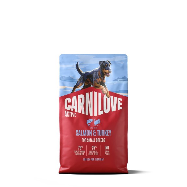 Фото - Сухой корм для собак Carnilove Salmon & Turkey Small Breed 4 кг (8595602581283) Фото - Сухой корм для собак Carnilove Salmon & Turkey Small Breed 4 кг (8595602581283)