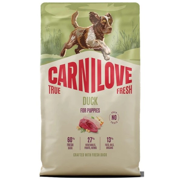 Фото - Сухой корм для собак Carnilove True Fresh Puppy для щенков 4 кг (8595602582037)