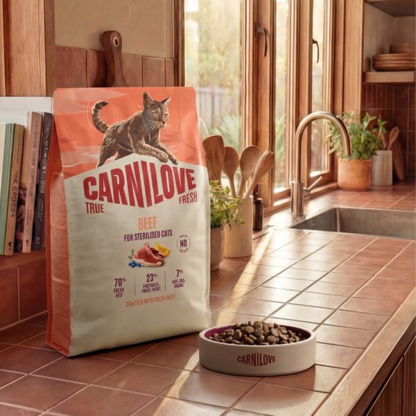 Фото - Сухой корм для кошек Carnilove True Fresh Turkey Sterilised для стерилизованных индейка 2 кг (8595602582129)