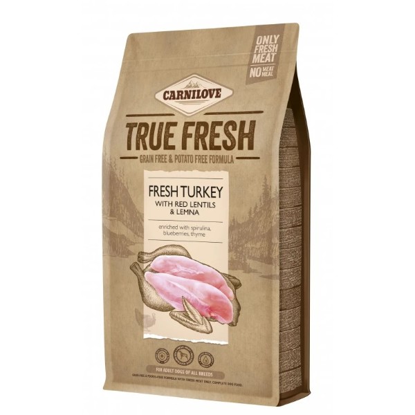 Фото - Сухий корм для собак Carnilove True Fresh Turkey for Adult dogs усіх порід з індичкою 1,4 кг (8595602545957) Фото - Сухий корм для собак Carnilove True Fresh Turkey for Adult dogs усіх порід з індичкою 1,4 кг (8595602545957)