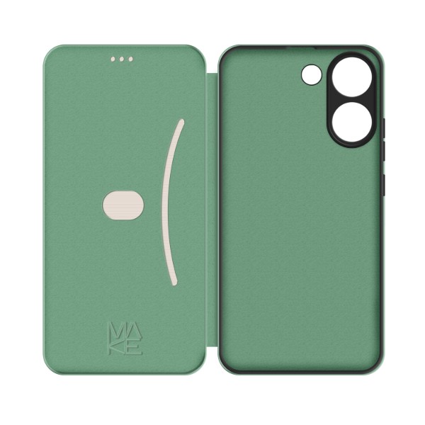 Фото - Чехол для смартфона MAKE Flip for Xiaomi Poco X8 Pro, Green (MCP-XPX8PGN)