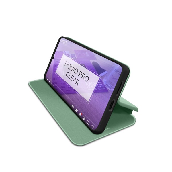 Фото - Чехол для смартфона MAKE Flip for Xiaomi Poco X8 Pro, Green (MCP-XPX8PGN)