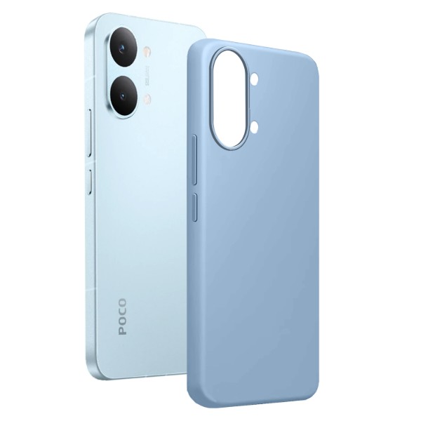 Фото - Чохол для смартфону MAKE Silicone for Xiaomi Poco X8 Pro Max, Blue (MCL-XPX8PMBL)