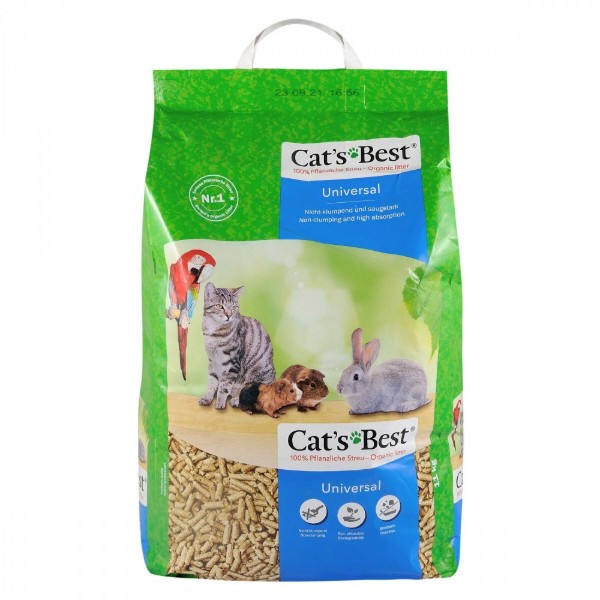 Фото - Наповнювач деревний Cat’s Best Universal 20 л / 11 кг (4002973000847)