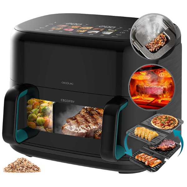 Фото - Мультипечь Cecotec Cecofry&Grill Smokin`Prime 11000 (A01_EU01_101139)