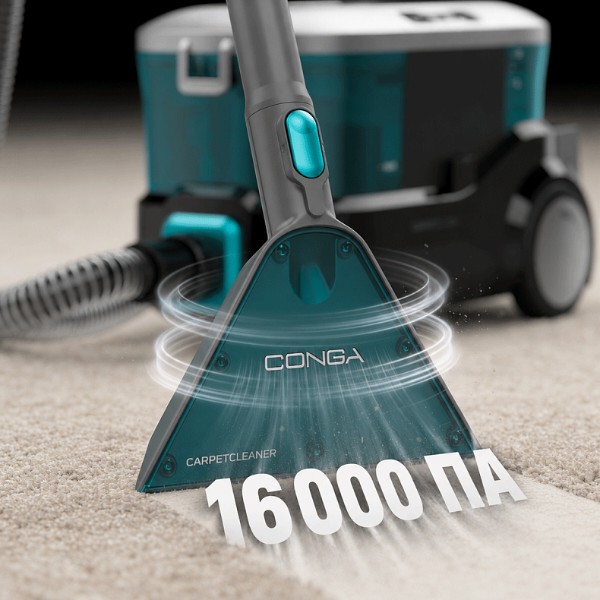 Фото - Пылесос моющий и пятновыводитель Cecotec Conga CarpetClean 10000 EasyHome (ССТС-08573)
