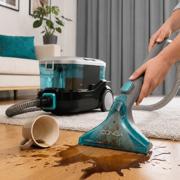 Фото - Пылесос моющий и пятновыводитель Cecotec Conga CarpetClean 10000 EasyHome (ССТС-08573)
