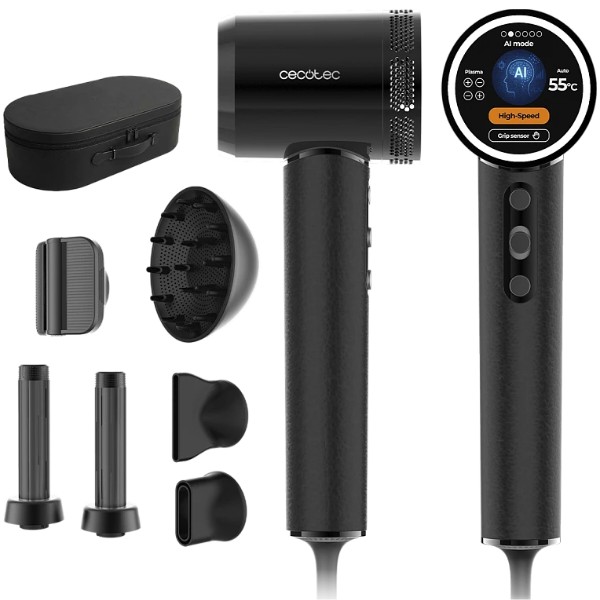 Фото - Фен-стайлер Cecotec DryGlam Waves i-Sensor Pro (A01_EU01_118879) Фото - Фен-стайлер Cecotec DryGlam Waves i-Sensor Pro (A01_EU01_118879)