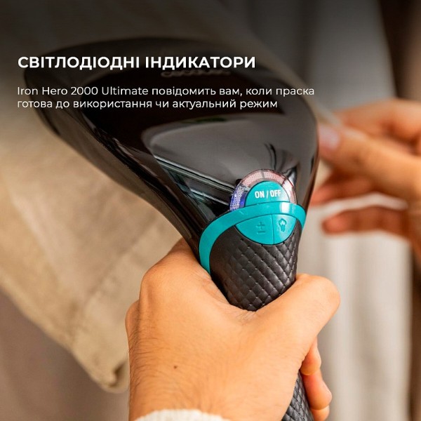 Фото - Вертикальный отпариватель ручной Cecotec IronHero 2100 Ultimate Z (CCTC-08505-80)
