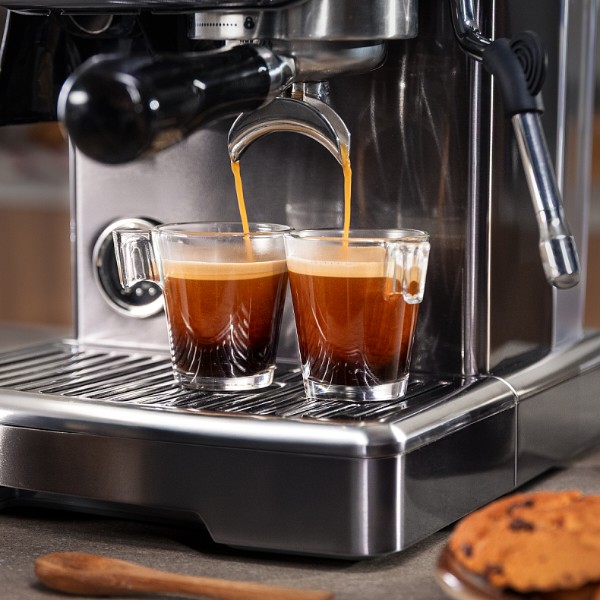 Фото - Кофеварка рожковая Cecotec Power Espresso 20 Barista Barista Steel & Grind (A01_EU01_117505)