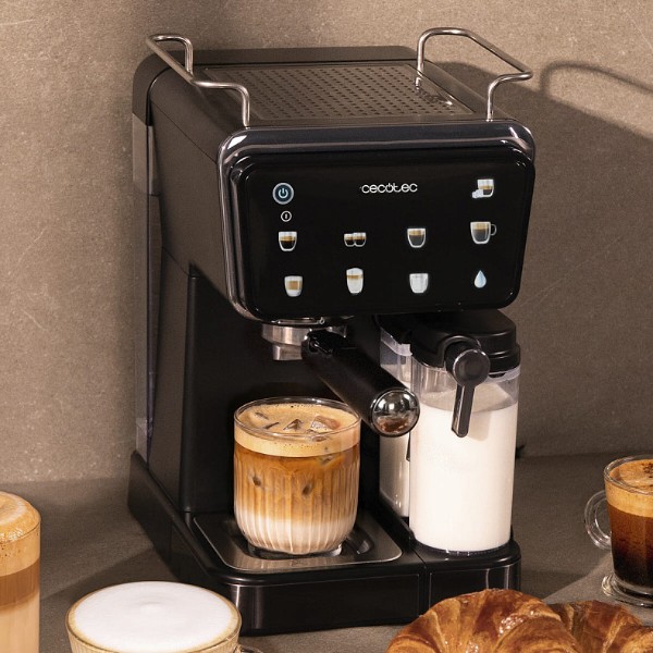 Фото - Кофеварка рожковая Cecotec Power Espresso Touch ColdBrew Latte (A01_EU01_108986)