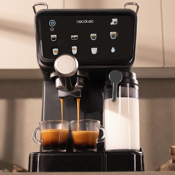 Фото - Кофеварка рожковая Cecotec Power Espresso Touch ColdBrew Latte (A01_EU01_108986)