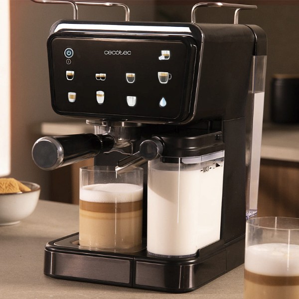 Фото - Кофеварка рожковая Cecotec Power Espresso Touch ColdBrew Latte (A01_EU01_108986)