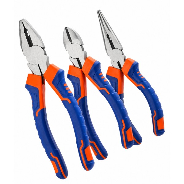 Фото - Набір інструментів WORKPRO Ni-Fe PRO 3 пр. (WP201007)