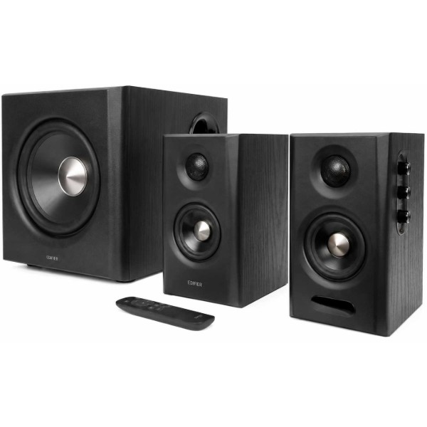 Фото - Комп'ютерна акустика 2.1 Edifier S355DB Black 2.1 150W Bluetooth Hi-Res