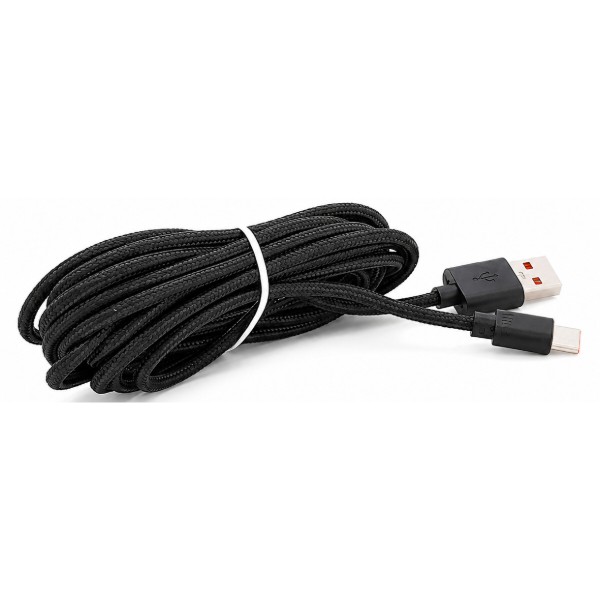 Фото - Кабель Voltronic USB to Type-C 3 м Black (USB-TC240W-10A-B-3.0m)