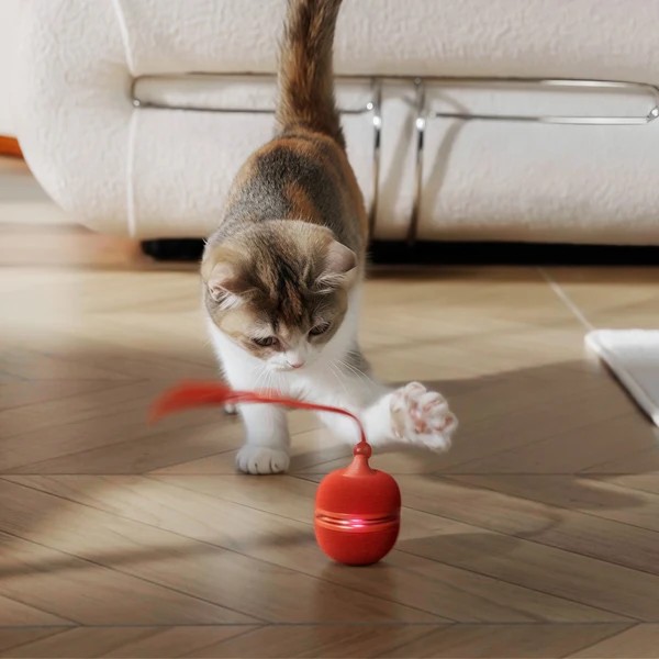 Фото - Интерактивная игрушка для кошек Cheerble Wicked Ball Duo2 Vintage Red (CWJ04R)