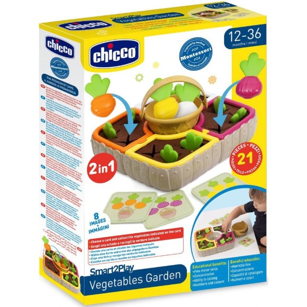 Фото - Сюжетно-ролевая игра. Дом. Предметы быта Chicco Мой первый огород (12554.00)