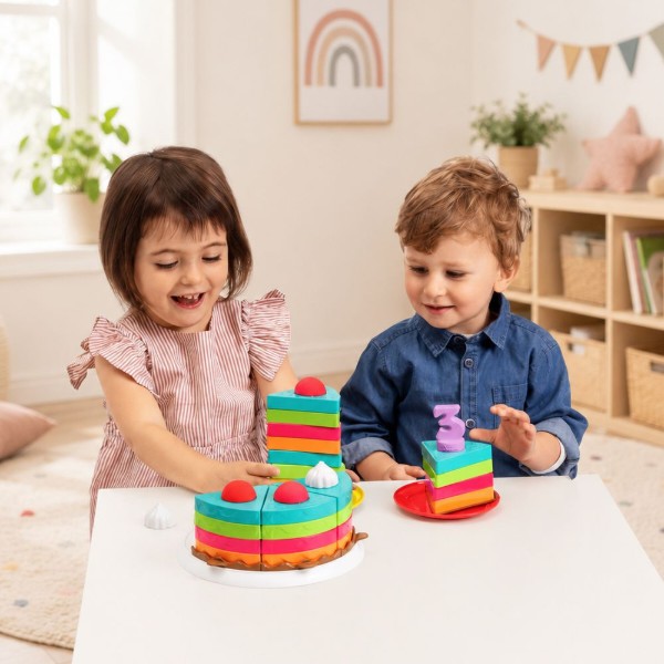 Фото - Игровой набор для малыша Chicco 2в1 Торт-радуга (12555.00)