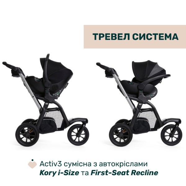 Фото - Коляска универсальная 2 в 1 Chicco Activ3 (87154.54.01)