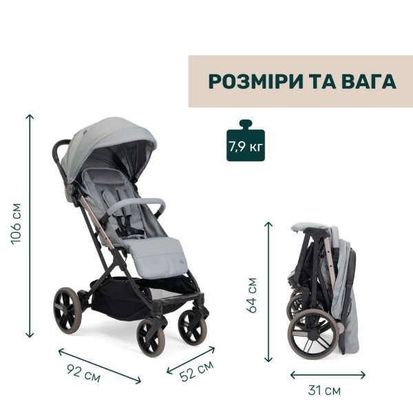 Фото - Коляска прогулочная Chicco Dolomiti Stroller (87163.12)