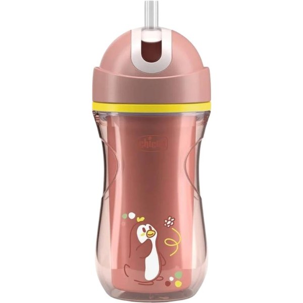 Фото - Чашка-непроливайка дитяча Chicco Sport Cup 266 мл від 14 міс. Pink (06991.15)