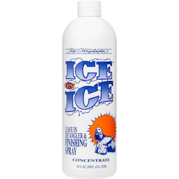 Фото - Кондиционер для кошек и собак Chris Christensen Ice On Ice Concentrate для распутывания колтунов 473 мл (851163000525)