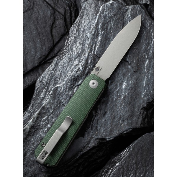 Фото - Ніж туристичний Civivi Sendy 72 см Nitro-V / Micarta (C21004A-1)