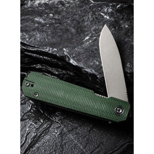 Фото - Ніж туристичний Civivi Sendy 72 см Nitro-V / Micarta (C21004A-1)