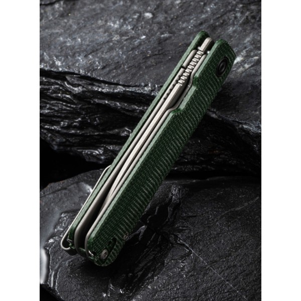 Фото - Ніж туристичний Civivi Sendy 72 см Nitro-V / Micarta (C21004A-1)
