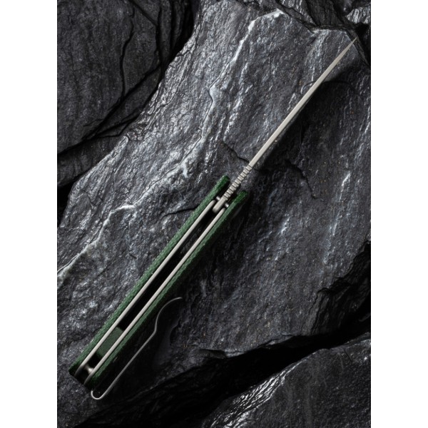 Фото - Ніж туристичний Civivi Sendy 72 см Nitro-V / Micarta (C21004A-1)