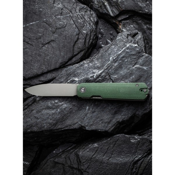 Фото - Ніж туристичний Civivi Sendy 72 см Nitro-V / Micarta (C21004A-1)