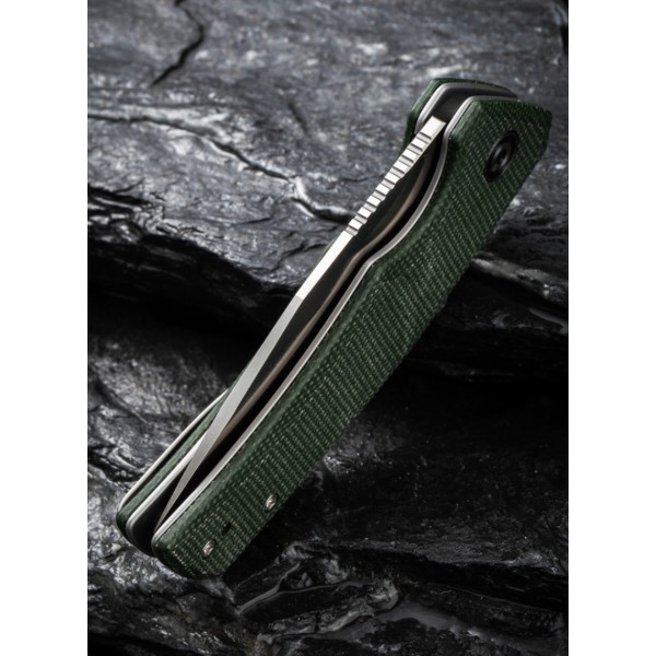 Фото - Нож туристический Civivi Regulatron 76 см Nitro-V / Micarta (C23006-2)