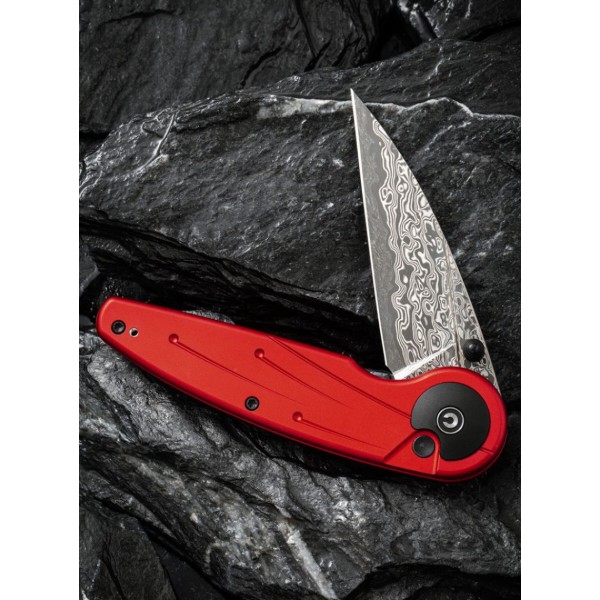 Фото - Нож туристический Civivi Starflare 84 см Damascus / Aluminum (C23052-DS1)