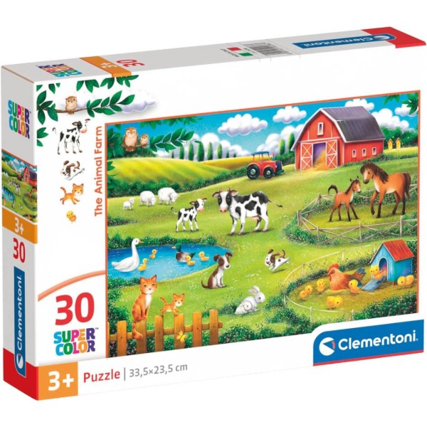 Фото - Пазли (3-4 роки) Clementoni 30 ел. Ферма (20286)