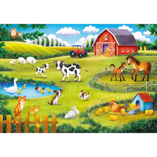 Фото - Пазли (3-4 роки) Clementoni 30 ел. Ферма (20286)